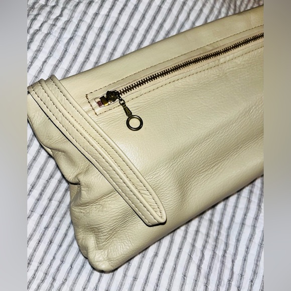 Deerskin Leather Clutch Vintage Wristlet Bag